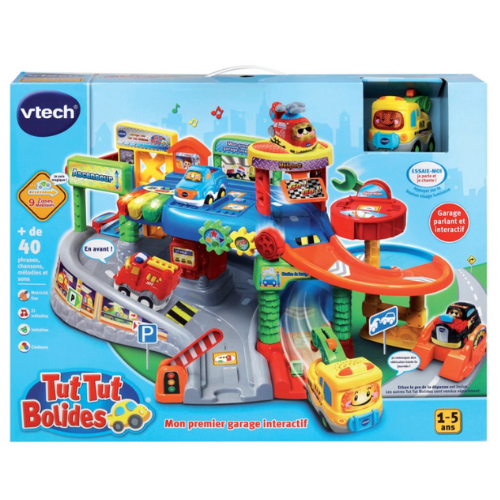 VTech - Tut Tut Bolides Mon Premier Garage Interactif