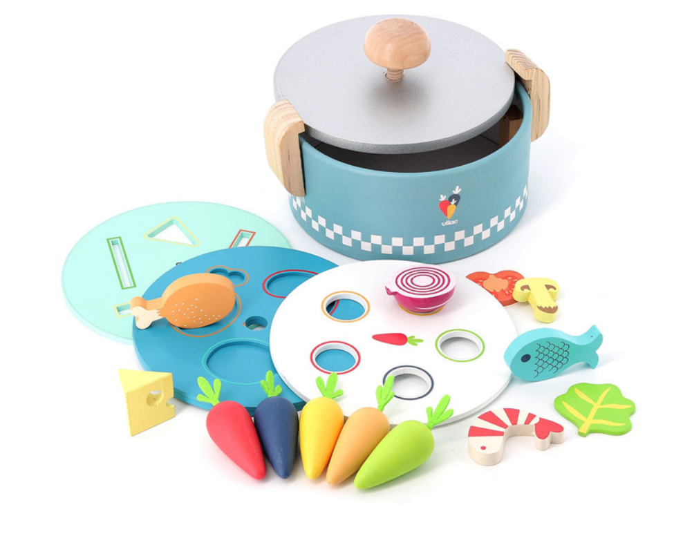 VILAC Popotte Minus , jeu d'imitation et d'encastrements Vilac