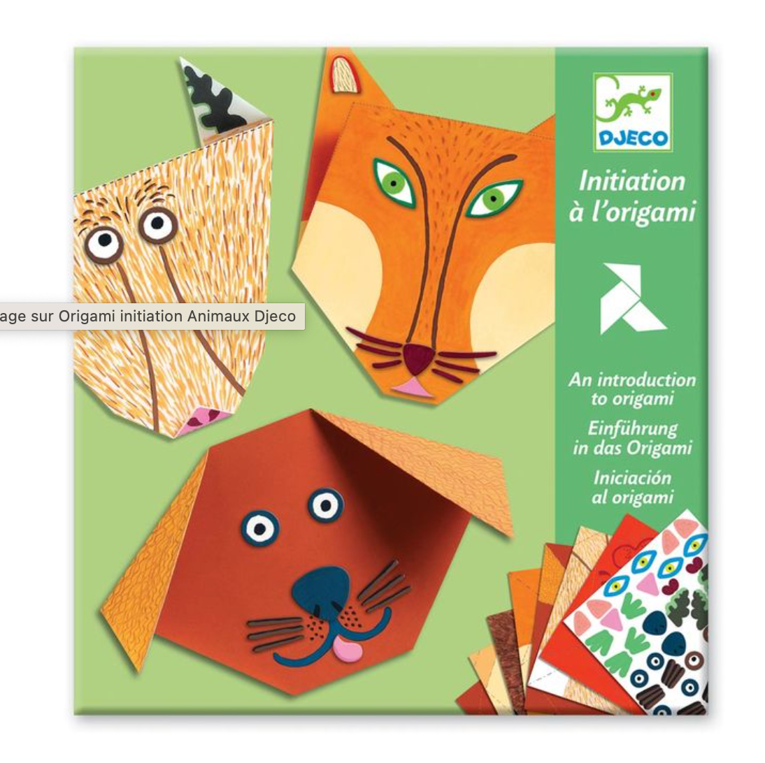 DJECO Origami initiation Animaux