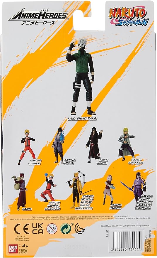 Naruto Shippuden - Figurine Naruto Kakashi Hatake 17 cm