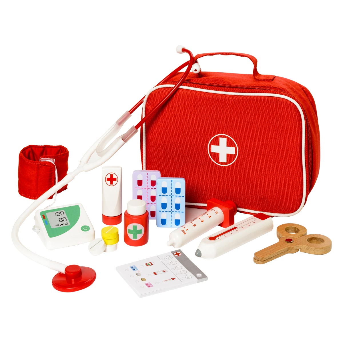 Mallette docteur et ses 14 accessoires