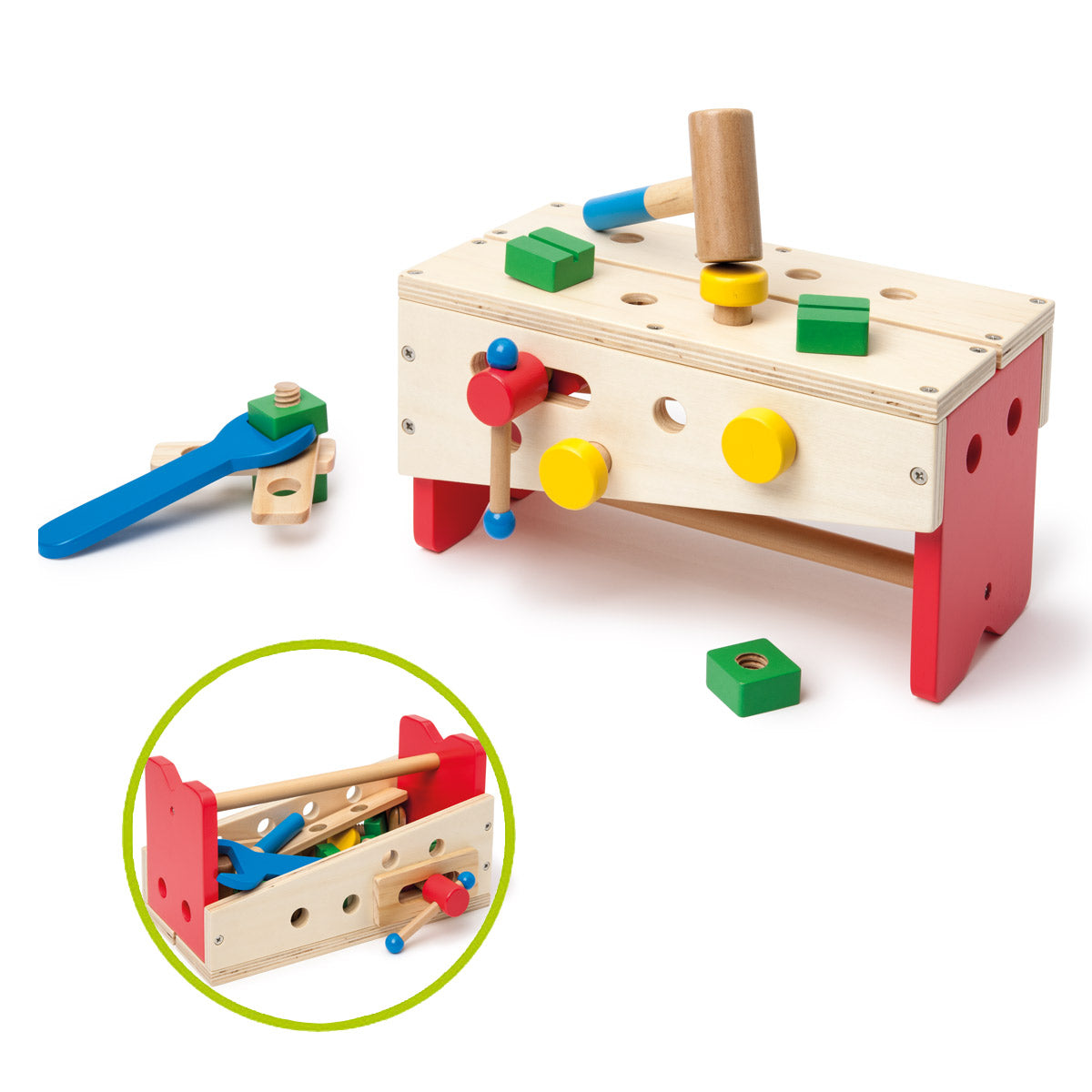 Petit établi et caisse à outils portable Bricoltou