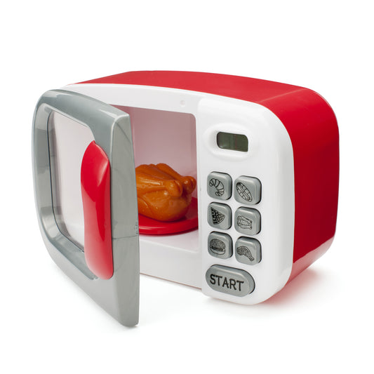 Four à micro-ondes avec poulet
