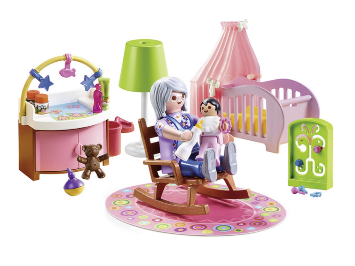 PLAYMOBIL 70210 Chambre de bébé Playmobil Dollhouse