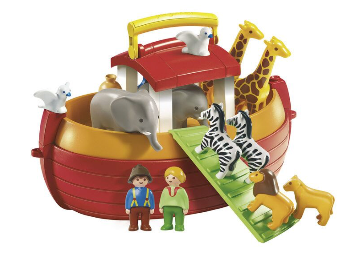PLAYMOBIL 6765 Arche de Noé transportable Playmobil 123