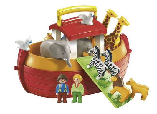 PLAYMOBIL 6765 Arche de Noé transportable Playmobil 123