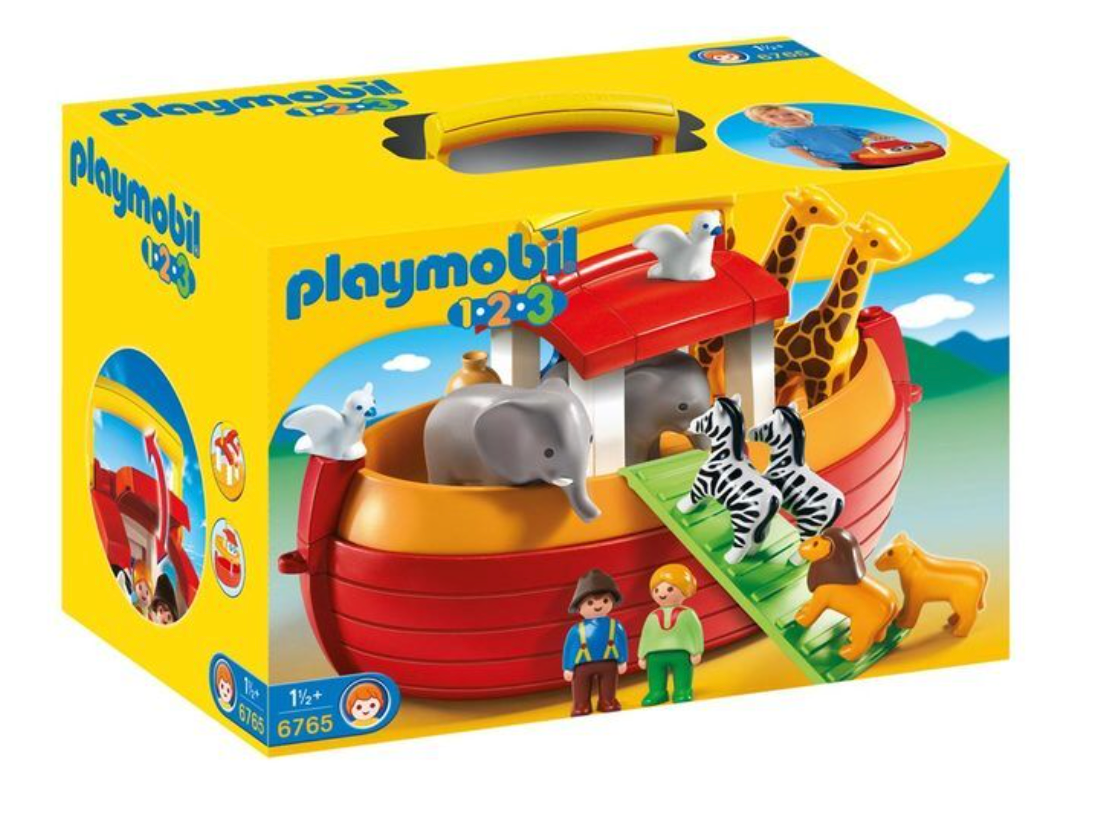 PLAYMOBIL 6765 Arche de Noé transportable Playmobil 123