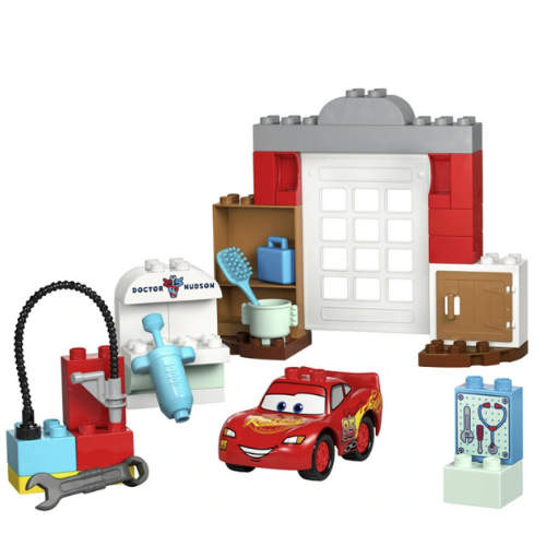 LEGO Duplo Disney 10456 La Visite de McQueen au Garage de Doc