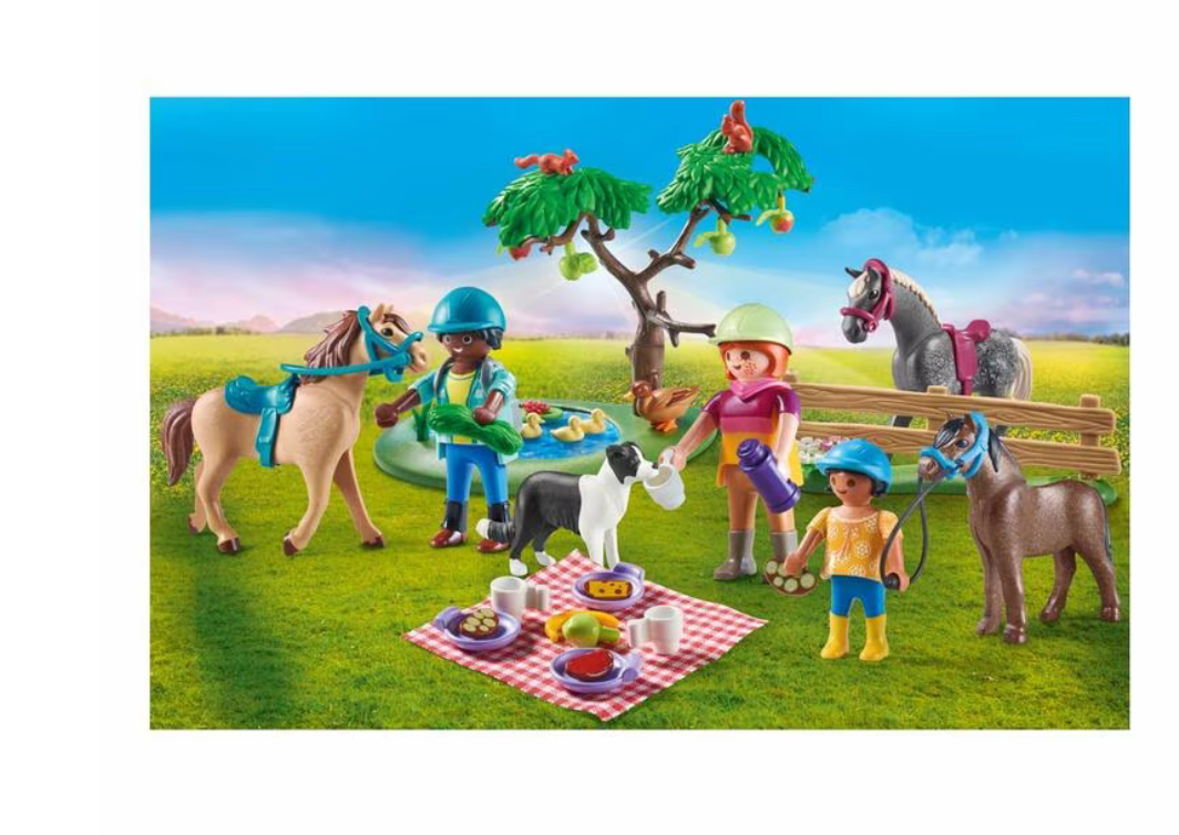 PLAYMOBIL 71239 Cavaliers, chevaux et pique-nique Playmobil Country