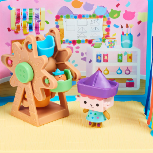 Gabby's Dollhouse Gabby et la Maison Magique - Gabby Dollhouse - Playset La Salle De Bain Marine & Gabby et la Maison Magique Playset Deluxe Atelier Bébé Boîte