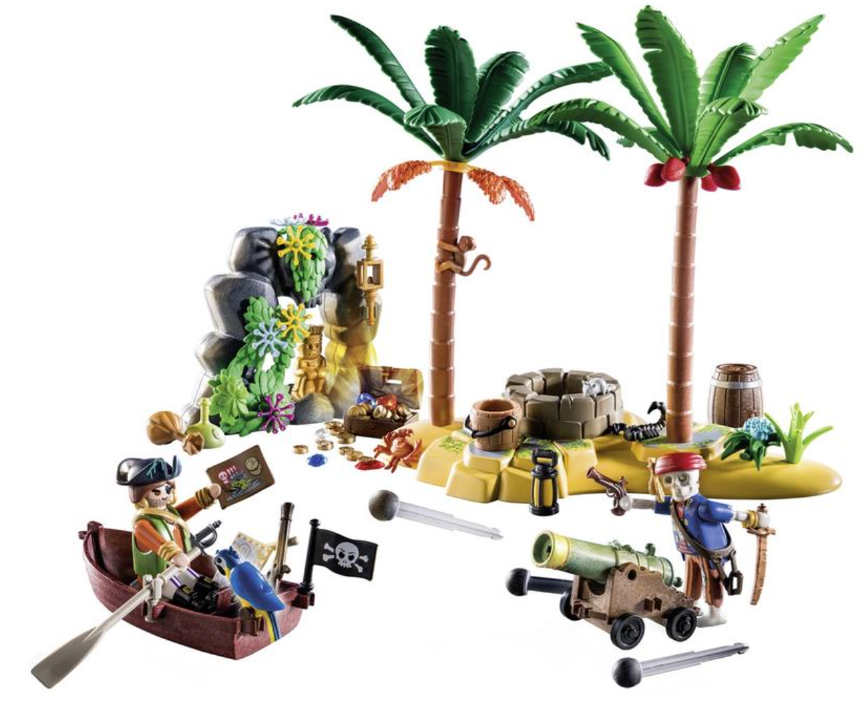 PLAYMOBIL 70962 Ilôt des pirates