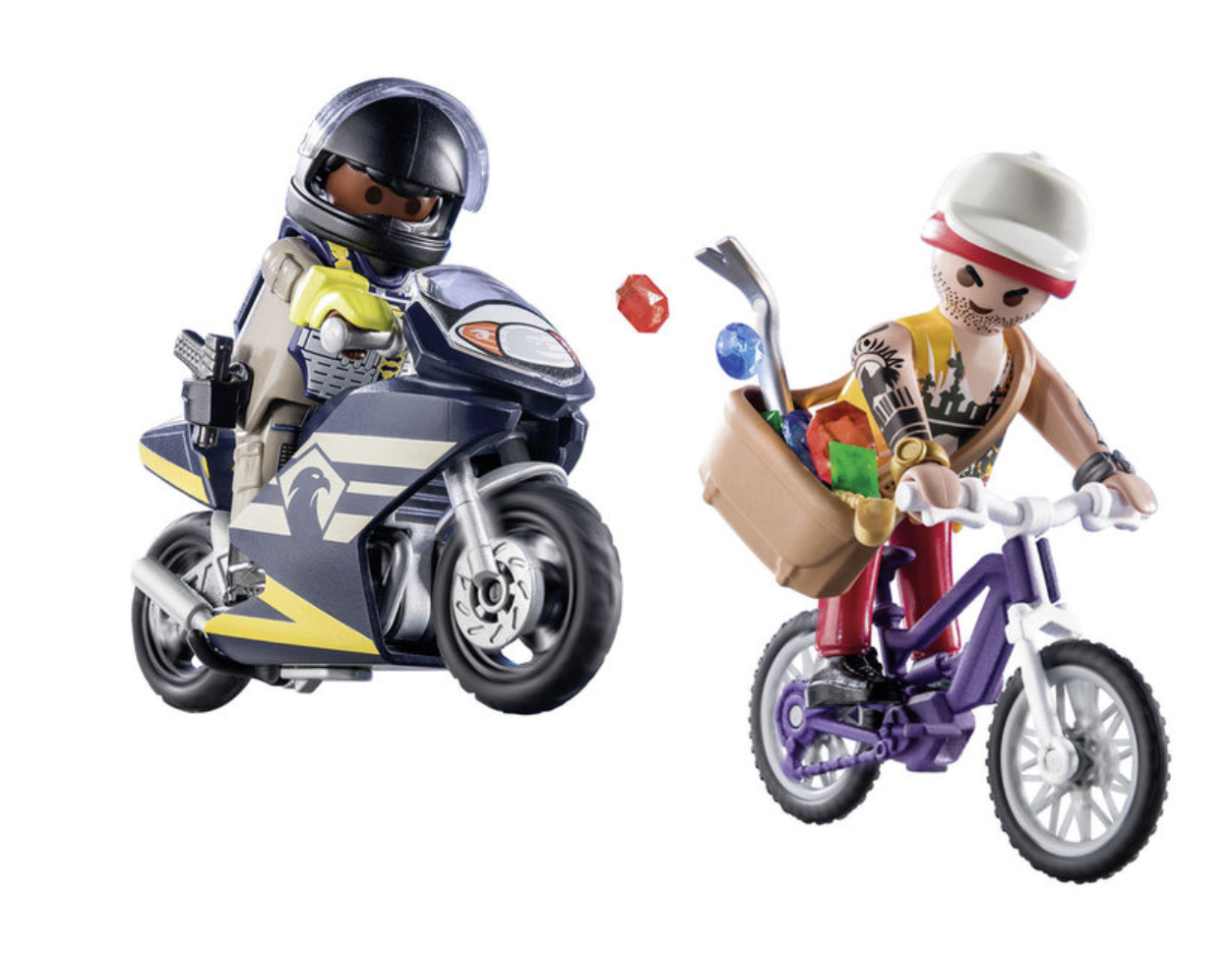 PLAYMOBIL 71255 Starter pack Agent et Voleur Playmobil City Action