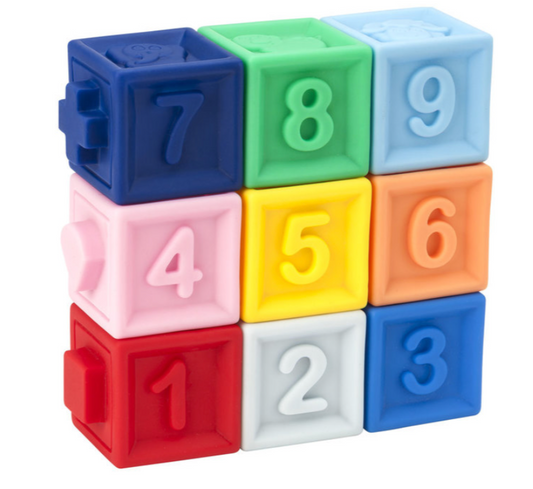 9 cubes souples Oxybul