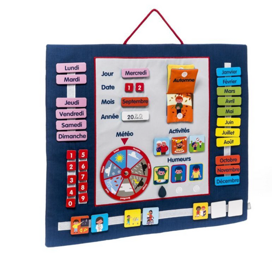 Calendrier en tissu