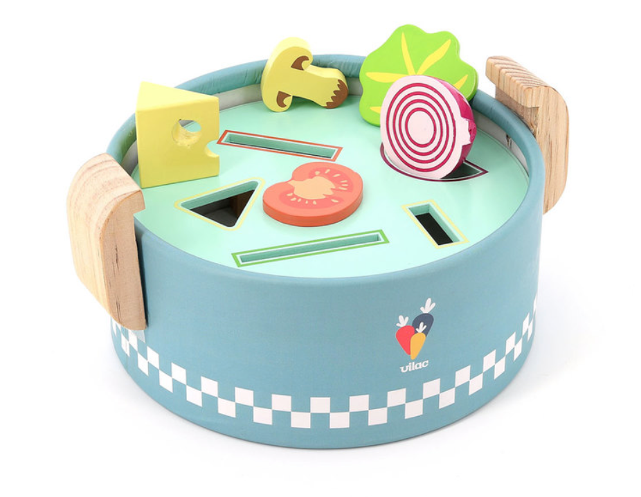 VILAC Popotte Minus , jeu d'imitation et d'encastrements Vilac