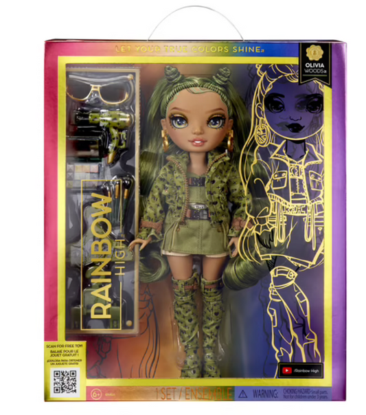 Poupée Rainbow High Olivia Woods - Série 5