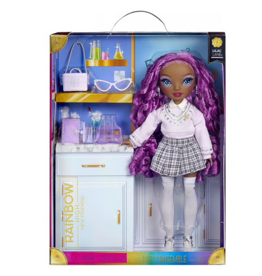 Poupée Rainbow High Body Line - Lilac Lane
