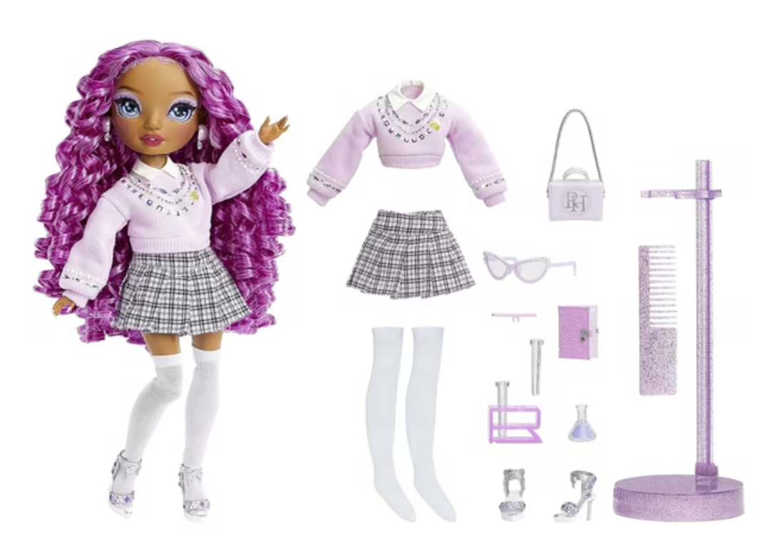 Poupée Rainbow High Body Line - Lilac Lane