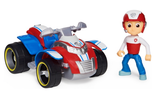 Pat'Patrouille - Figurine Ryder et son Quad
