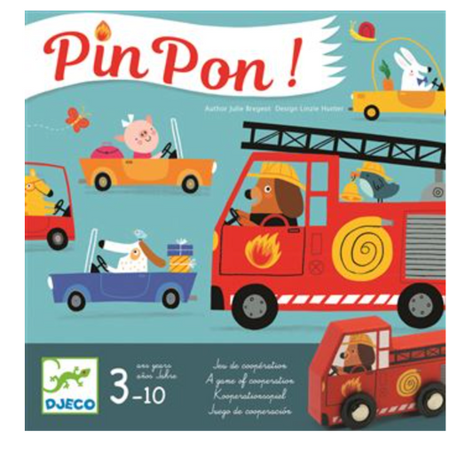 DJECO Jeu de société PinPon
