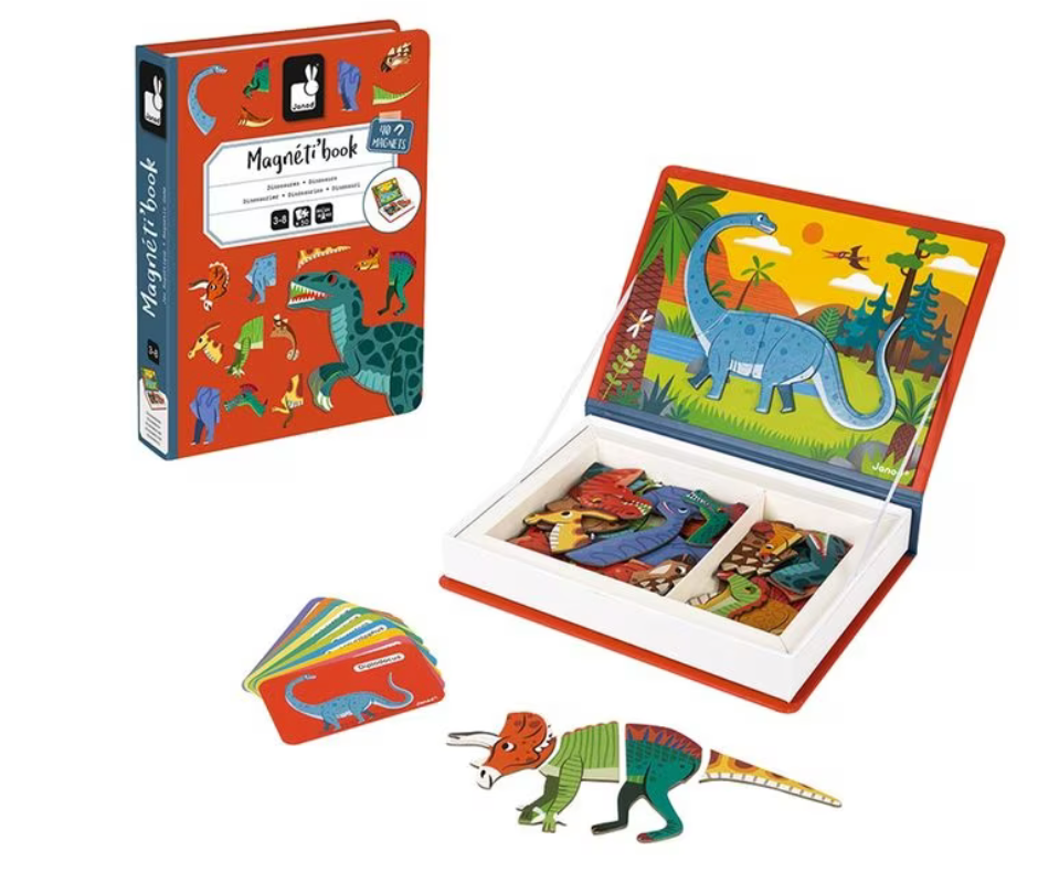 Magneti'book dinosaures Janod